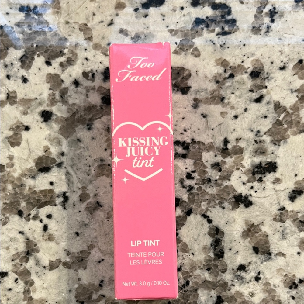 NIB ✅ Too Faced Kissing Juicy Tint Lip Tint - shade bubblegum